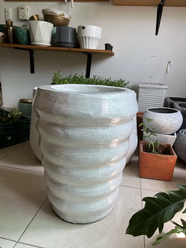 Matera burbuja 65cm de alto x 40cm de ancho