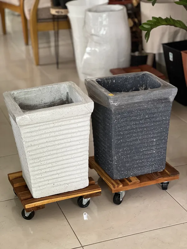 Cubo Ancho bajo 36cm de alto x 30cm de ancho - Imagen 2